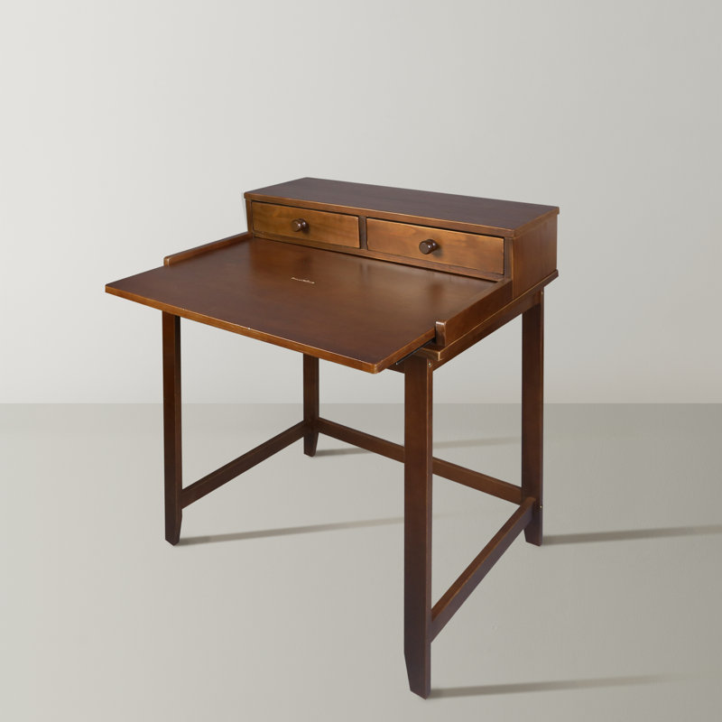 Ardle Solid Wood Secretary Desk